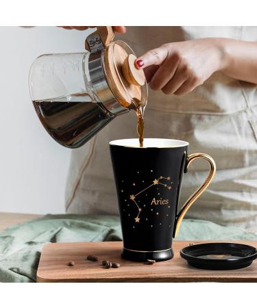 Maustic Birthday Gifts for Women Men Zodiac Sign Gifts Astrology Horoscope Constellation Gifts Gifts for Best Friend Sister Astrology Lover Aries - Buy Online on GoSupps.com