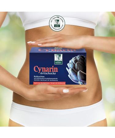 BADERs Cynarin Artischocke Cynarine Artichoke Rooibos Tea. Enhances Well-Being stimulates Digestion Supports Detox. Vegan. Free of Gluten. - Buy Online on GoSupps.com