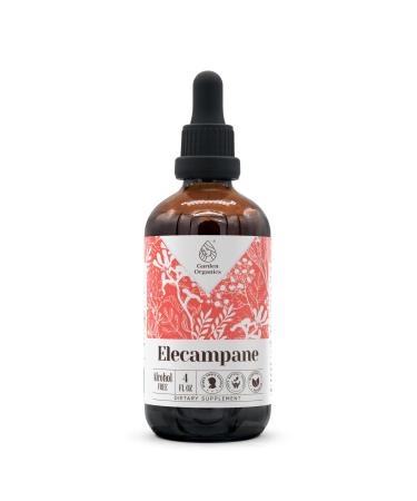 Elecampane Alcohol-Free Natural Tincture Extract Immune System Booster Liquid Drops Made from 100% Elecampane (Inula helenium) Dried Root (4 fl oz) 4 Fl Oz (Pack of 1)