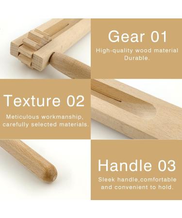 Wooden Ratchet Noise Maker - 2 Pieces | Kids Musical Instrument for Parties Events & Games - Buy Online on GoSupps.com