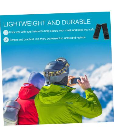 Hapinary Masking Hooks for Ski Accessories | Fastening Clip for Ski Helmets & Masks | Helmet Connection Tool - Buy Online on GoSupps.com