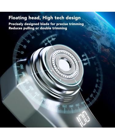 Buy Electric Beard Trimmer Clipper - Intelligent Display USB-C Charging - Perfect for Home & Travel - Buy Online on GoSupps.com