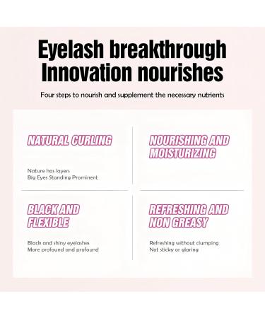 Eyelash Serum Lash for Eyelash Growth & Brow Care | Clear Lash Growth with Mascara Tube Vegan Eye Serum Formula for Fuller Longer & Thicker Looking Lashes Rose Red - Buy Online on GoSupps.com