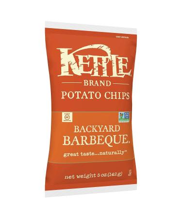 Kettle Foods Backyard Barbeque Potato Chips 5 oz - Savory Snack Delight - Buy Online on GoSupps.com