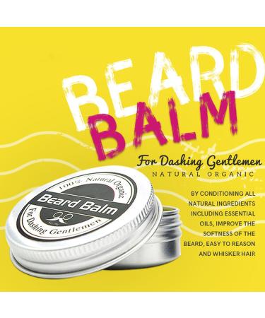 30 g natural beard balm beard balm for men moisturizing beard balm caring beard balm beard wash 100 natural beard balm beard care for men - Buy Online on GoSupps.com