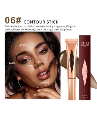 Buy Prreal Liquid Contour Beauty Wand 06 | Long-Lasting Waterproof Concealer Cream & Makeup Stick - Natural Matte Finish & Easy Application - Dark Brown (1 Pack) - Buy Online on GoSupps.com