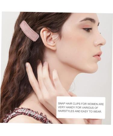 FRCOLOR 25 Pairs hairpin side clips for hair small hair barrettes hair clips small hair snap wedding ceremony decorations hair decor bobby pins decorative cloth accessories toddler lace - Buy Online on GoSupps.com