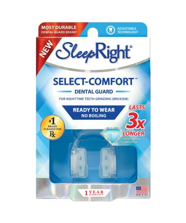 SleepRight® Select-Comfort Dental Guard (New Version) - Sleeping Teeth Guard – Mouth Guard to Prevent Teeth Grinding