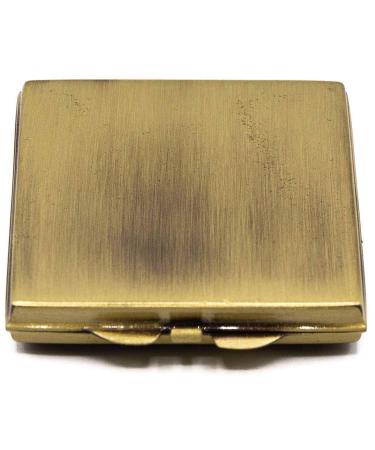 Man & Dog Swarovski Crystal Compact Makeup Mirror - Double Sided (5x + 1x Magnification) - Buy Online on GoSupps.com