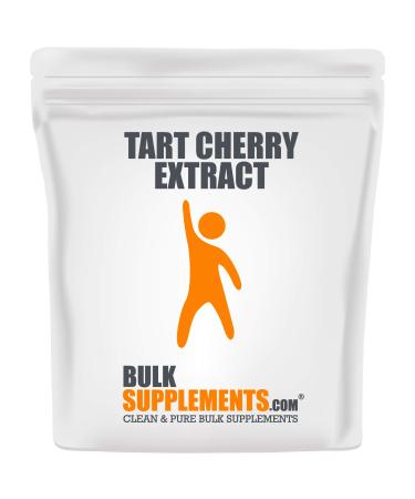 BulkSupplements.com Tart Cherry Extract - Cherry Extract for Baking - Sour Powder - Tart Cherry Powder - Antioxidant Supplement - Uric Acid Support - Dried Tart Cherries (500 Grams - 1.1 lbs) 1.1 Pound (Pack of 1)