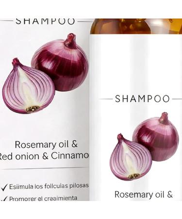 Hair Growth Shampooing - Formule raffermissante naturelle pour cheveux claircissants | Hydrate le cuir chevelu favorise le remplissage et la sant des cheveux | Nettoyant quotidien doux pour hommes - Buy Online on GoSupps.com