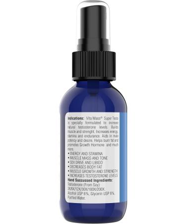Buy Homeopathic SuperTestosterone - Fast Acting Oral Spray - Doctor Formulated 2 oz (60ml) | International Shipping Available - Buy Online on GoSupps.com