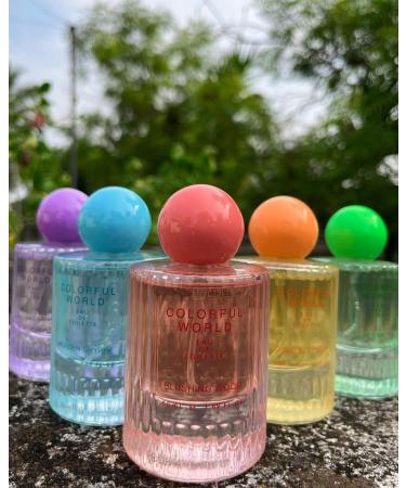 MINISOO Perfume for Women EDT Luxury Perfume with Long Lasting Fragrance for Everyday Wear Floral and Fruity Fresh Scent Colorful World Serie (Gingerly Fresh) 50ML - Buy Online on GoSupps.com