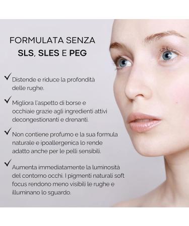  URBANIC URBANIC Eye Contour Cream with Caffeine and Centella Asiatica Eye Lift Eye Contour Cream for Dark Circles and Puffiness 15 ml Anti-Wrinkle Brightening Eye Contour Cream SLS SLES and PEG Free - Buy Online on GoSupps.com