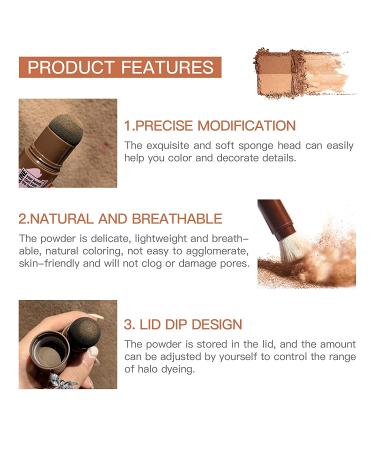 LSxia Brow Stamp and Stencil Kit - Waterproof Eyebrow Powder with 10 Stencils, Light Brown - Perfect for Natural Eye Brow Definition and Shaping - Women's Eye Brown Makeup - Buy Online on GoSupps.com