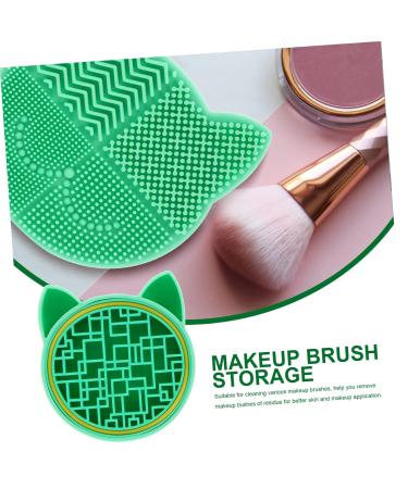Buy MAGICLULU 2-in-1 Makeup Brush Storage Box & Cleaner Pad | Best Makeup Brush Cleaner & Scrubber | International Shipping Available - Buy Online on GoSupps.com