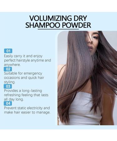 WJnflQN Shampoo Refreshing Scalp Care Products Oil Absorbing Shampoo For Date Business Travel Wedding Vacation Camping Picnic Stage Performances Party - Buy Online on GoSupps.com