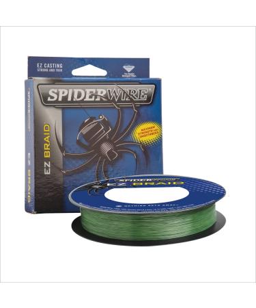 Spiderwire EZ Fishing Line (Braid/Fluorocarbon/Monofilament) 300 Yards Moss Green 10 Pounds