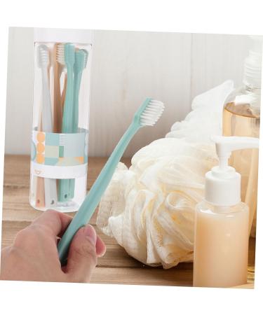 Clispeed 10 Soft Disposable Travel Toothbrushes - Ergonomic & Portable Toothbrushes for Adults - Buy Online on GoSupps.com
