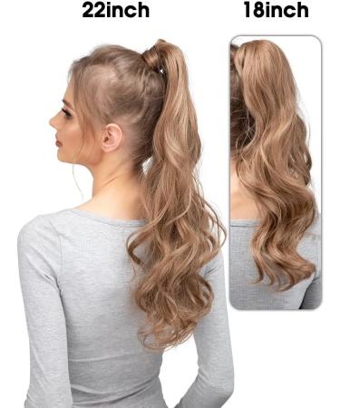 Hair Extensions Messy Curly Bun Extension Wig Wavy Ponytail Pompadour Ponytail Extension Cord Hair Extensions Curl Clips Synthetic Bun Hair Pieces For Women (Color : 05 Size : 22inches) 22inches 05 - Buy Online on GoSupps.com