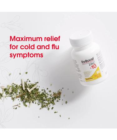 MediNatura T-Relief ReBoost Cold & Flu Tablets with Zinc - 60 Count - Buy Online on GoSupps.com
