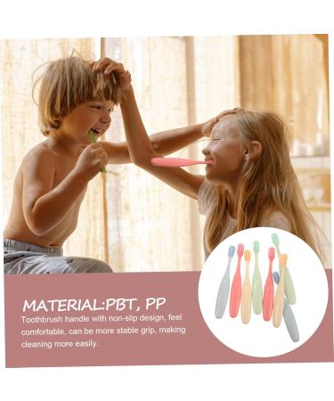 Minkissy 8-Pack Soft Toothbrushes for Sensitive Gums | U-Shaped Baby & Children's Toothbrush Set | Travel & Home Use - Buy Online on GoSupps.com