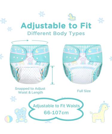 Little-Based Washable Adjustable Reusable Waterproof Fabric | Eco-Friendly eCommerce Shipping Worldwide - Buy Online on GoSupps.com