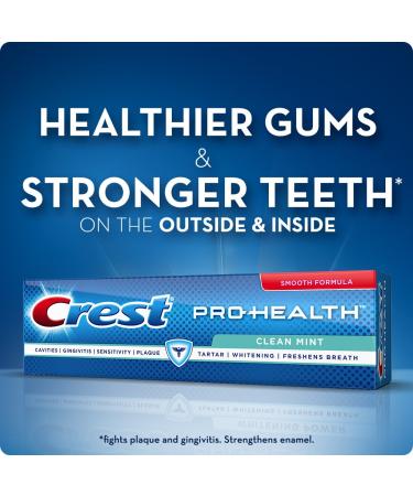 Crest Pro-Health Clean Mint Toothpaste 4.6 Ounce (Pack of 3) - Buy Online on GoSupps.com