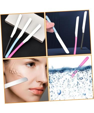 POPETPOP Cosmetic Mixing Spatula Makeup Stirring Tool Double Sided Design For Foundation Blush Eyeshadow 1600X100X050CM Pink - Buy Online on GoSupps.com