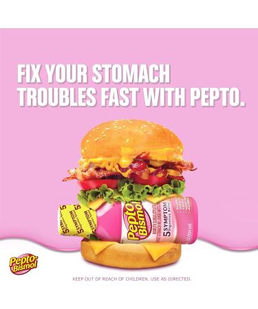 Pepto-Bismol Max Strength Liquid 8 oz - Buy Online on GoSupps.com