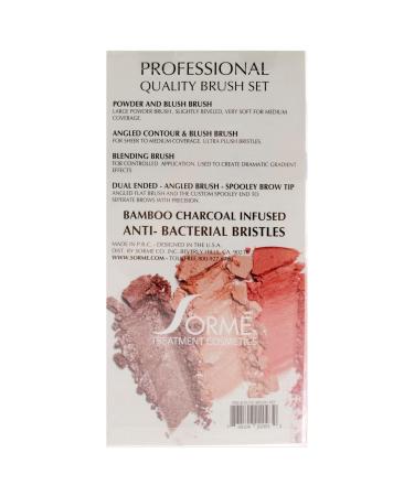 Sorme Treatment Cosmetics Professional Brush Set B - Soft Fibers Comfortable Grip & Flawless Blending for Professional Application - Buy Online on GoSupps.com