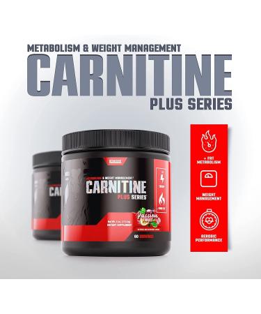 Betancourt Nutrition Carnitine Plus Powder - 90g (60 Servings), Passion Fruit Flavor - Buy Online on GoSupps.com