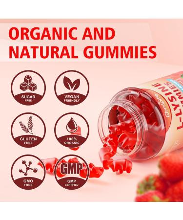 2 Pack L-Lysine 1000mg Gummies Chewable Lysine Supplement for Adults & Kids Essential Amino Acid Supplement for Immune Support Collagen Formation Support Strawberry 120 Count 120 Count (Pack of 1) - Buy Online on GoSupps.com