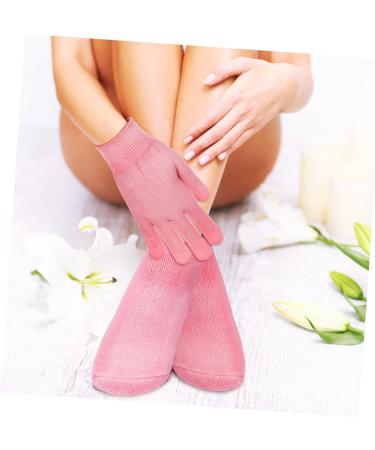 minkissy 2 Sets Spa Moisturizing Socks Moisturizing Sleeping Gloves Spa Socks Overnight Foot Care Bath Gloves Foot Skin Socks Dry Skin Socks Foot Spa Moisturize Cotton Skin Care Products - Buy Online on GoSupps.com