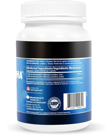 Ashwagandha KSM-66 1200mg - 120 Count - Premium Organic Root Extract - Supports Stress Relief - Enhanced Energy - Improved Focus Vegan - Gluten-Free Dye-Free No Preservatives - 120 Veggie Capsules 60 Day Supply by CONFIDENT HEALTH - Buy Online on GoSupps.com