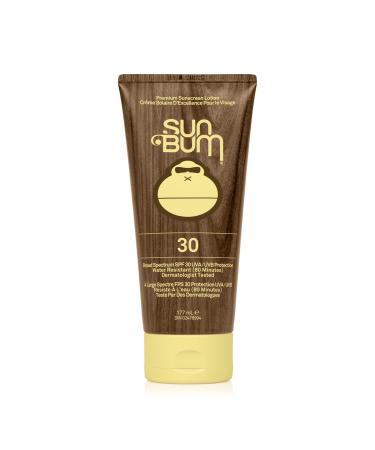 Sun Bum Original SPF 30 Moisturizing Sunscreen Lotion | Vegan and Broad Spectrum UVA/UVB Sunscreen with Vitamin E | 177 ml white
