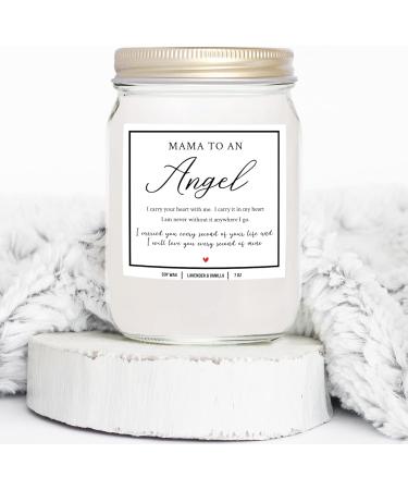 YouNique Designs Miscarriage Candle - 7oz Sympathy Gift for Mothers | Infant Loss Memorial | All Natural Soy Aromatherapy (Lavender & Vanilla - Buy Online on GoSupps.com