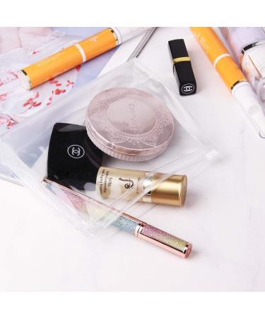 Buy Sansheng 20-Pack Small Transparent Cosmetic Bag with Zipper - Mini Toiletries Organizer 15x3x13 cm Ideal for Gifts & Travel - Buy Online on GoSupps.com