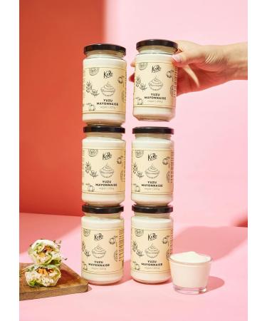  KoRo KoRo - Vegan Yuzu Mayonnaise 6 x 200g - Fresh and tangy taste - Aromatic touch for burgers fries and salads - Free from - Buy Online on GoSupps.com
