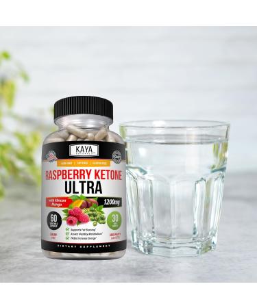 Kaya Naturals Keto Diet Raspberry Ketone - Weight Loss Supplement Appetite Control Boost Metabolism - 60 Count 60 Count (Pack of 1) - Buy Online on GoSupps.com