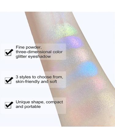ALICE Glitter Eyeshadow - Korean Makeup - Chameleon Metallic - 24H Long Lasting - Vegan Loose Glitter Powder (Aurora Bicolor Pink S20) - Buy Online on GoSupps.com