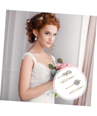 FOMIYES 16 Pairs Rhinestone Hair Clip Hair Pin Hair Accessories for Women Rhinestone Barrette Hair Ornament Clip Flower Hair Clip Bobby Pin Miss Zinc Alloy European and American Side Clip - Buy Online on GoSupps.com