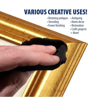 AMACO Rub n Buff Wax Metallic Finish Kit - Gold Leaf and Silver Leaf 15ml Tubes - Buy Online on GoSupps.com