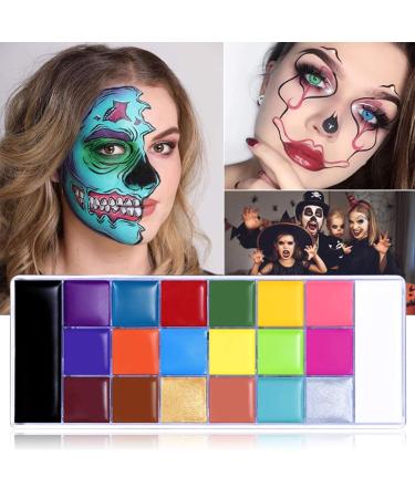 20 Colors Makeup Palette Set & 10-Piece Brush Kit - Professional Face Paint for Flawless Application | International Shipping Available - Buy Online on GoSupps.com