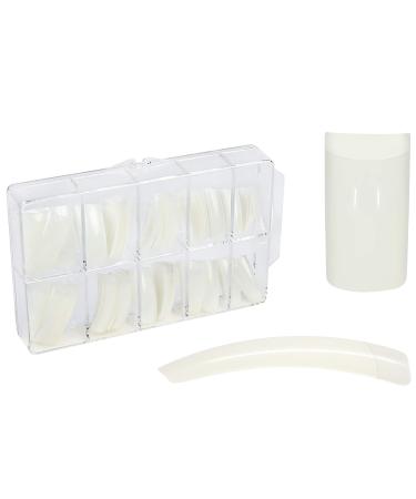 100 pcs. Tip Box Easy Fit flat - Nail Tips Artificial Nails Art Nail Nail Tips 100 flat