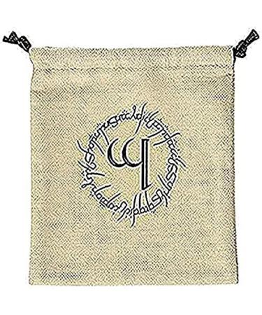 Q-Workshop: Elven Dice Bag in Linen (Elvish)