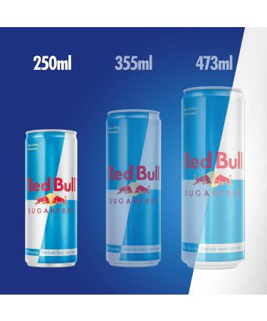 Red Bull Sugar Free Energy Drink 250ml x8 - Boost Your Energy with Zero Sugar | Buy Now - Buy Online on GoSupps.com