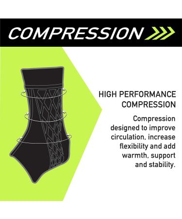Shop Spark Kinetic Sleeve - Small Ankle Compression Support with Kinesiology Tape | Non-Slip Breathable & Moisture Wicking for Enhanced Muscle & Joint Support International Shipping Available - Buy Online on GoSupps.com