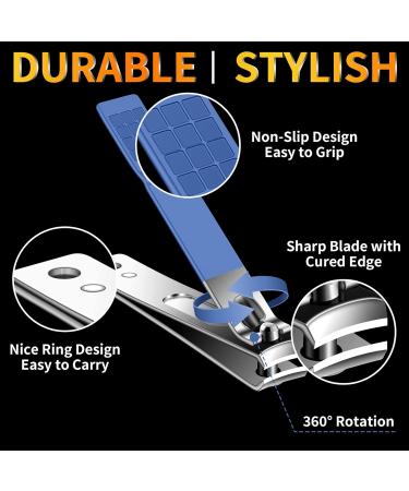 Manicure Set Nail Clipper Set 16 In 1Pedicure Manicure Kit Professional Pedicure Set Women Men Personal Nail Care Kit with Travel Case Blue - Buy Online on GoSupps.com