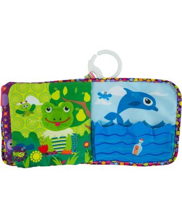LAMAZE JNS_483445 L27186 Friends Book Soft Pushchair Toy Colourful 1 Count (Pack of 1) Multi Multicolor Fun with Colours - Buy Online on GoSupps.com